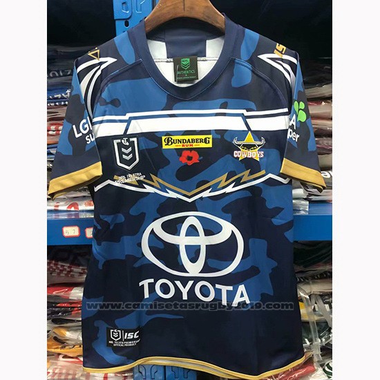 Camiseta North Queensland Cowboys Rugby 2019 Local
